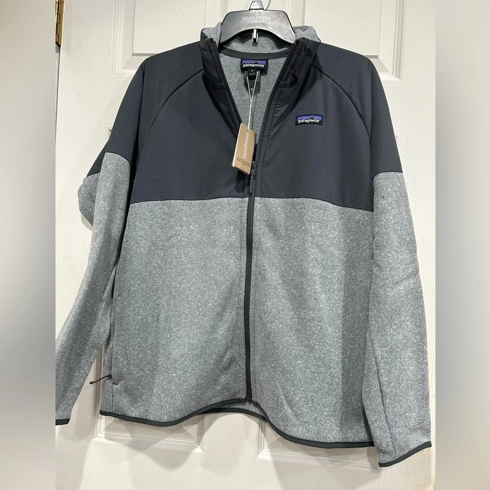 Patagonia Women’s XL Lightweight Better Sweater Shelled Fleece Jacket Grey NWT